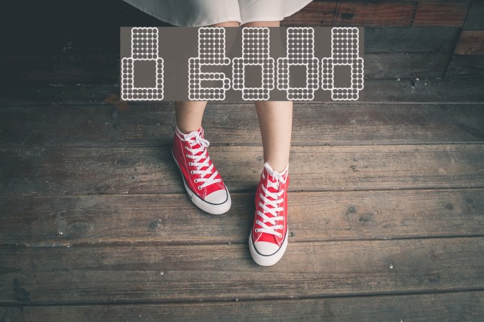 Oddessey 6000 Font examples