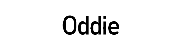 Oddie  Frei Schriftart Herunterladen