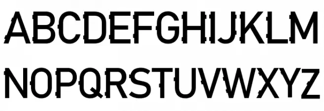 Oddie Schriftart Groß