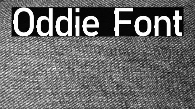 Oddie Font examples