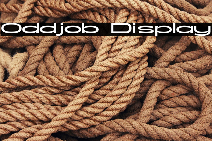 Oddjob Display Example 2