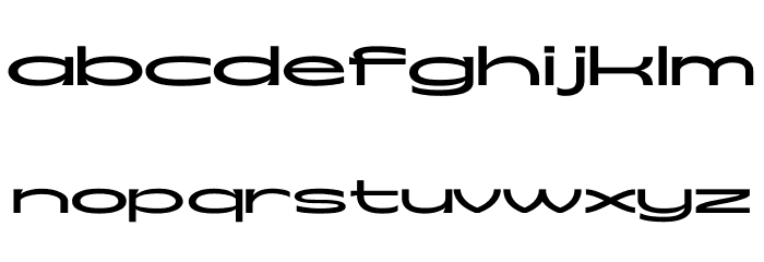 Oddjob Display Font LOWERCASE