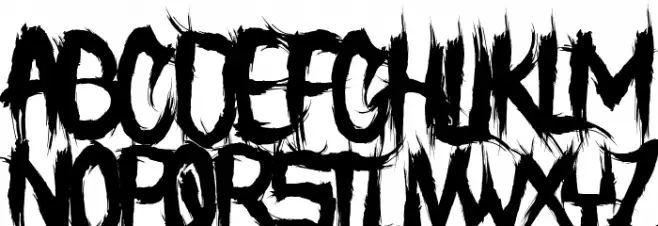 Ode To Murder Font OTHER CHARS