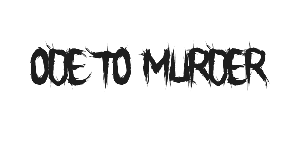 Ode To Murder Logo
