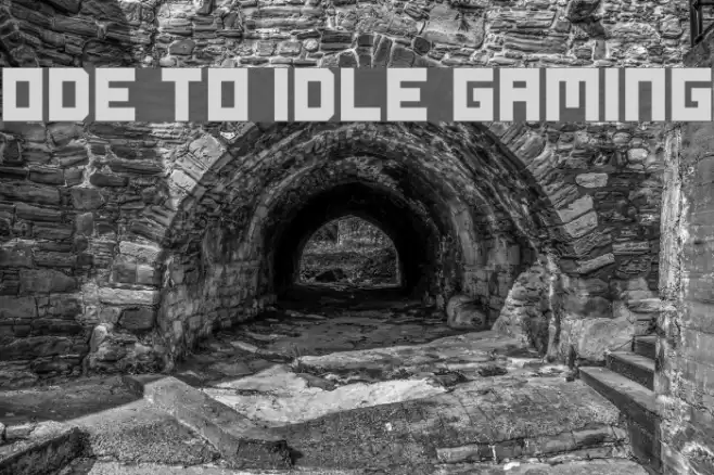 Ode to Idle Gaming Font examples