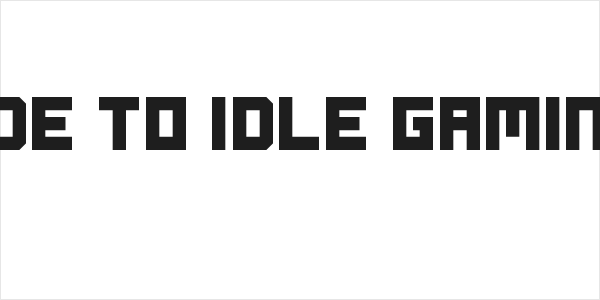 Ode to Idle Gaming Logo