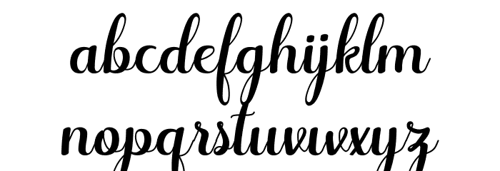Odelette Alexe Crisna Font LOWERCASE