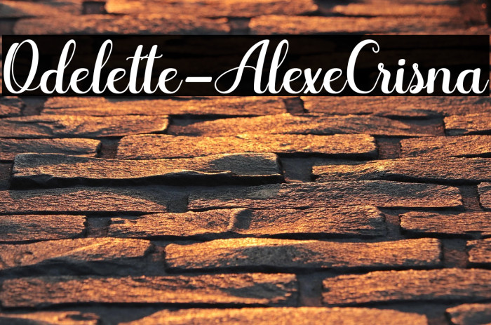 Odelette-AlexeCrisna Example 3