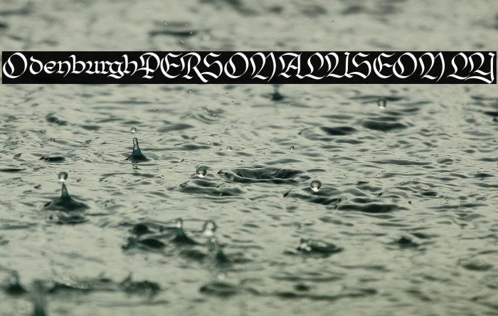 OdenburghPERSONALUSEONLY Example 2