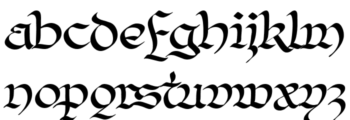 OdenburghPERSONALUSEONLY Font LOWERCASE