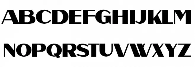Odense Book Regular Schriftart Groß