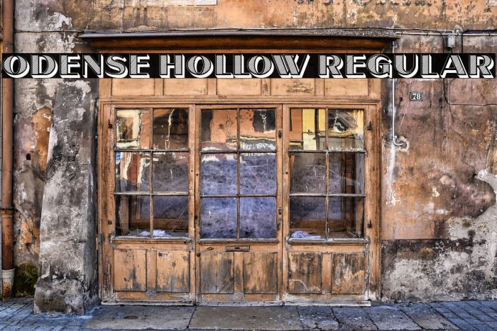 Odense Hollow Regular Example 1