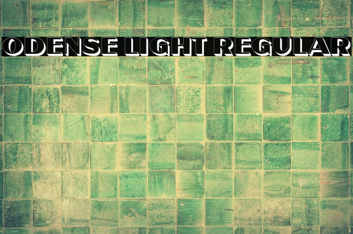 Odense Light Regular Example 1