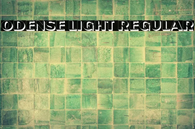 Odense Light Regular Example 1