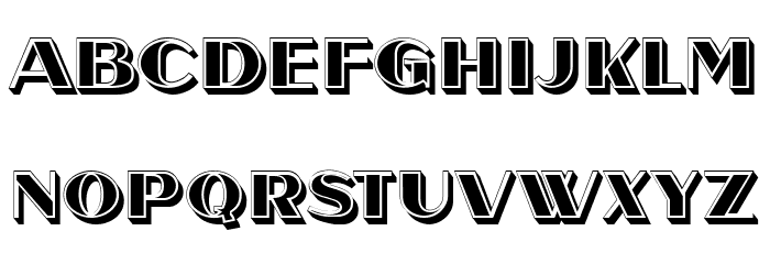 Odense Regular Font LOWERCASE