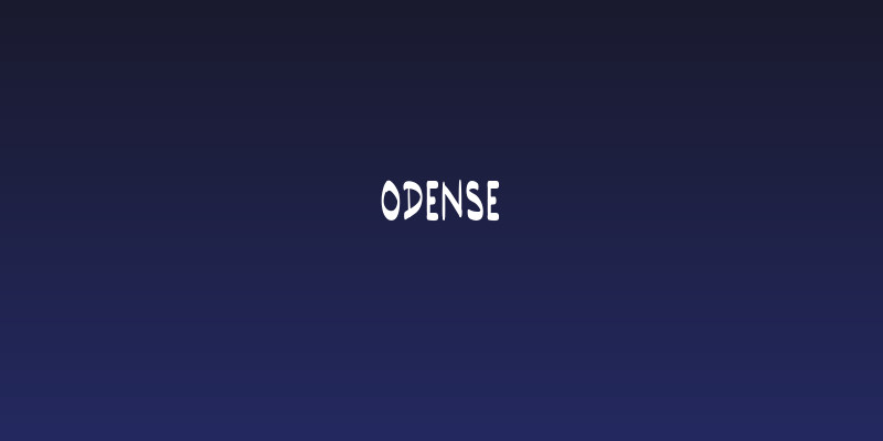 Odense Social Header