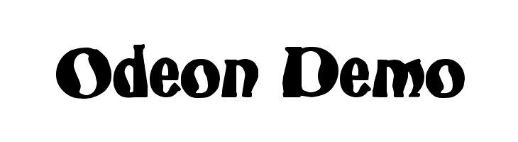 Odeon Demo Font