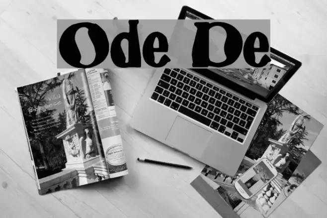 Odeon Demo Font examples