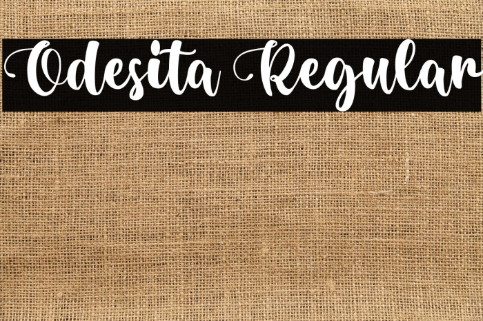 Odesita Regular Example 3