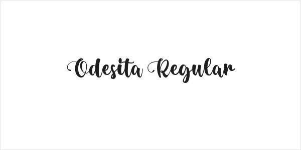Odesita Regular Logo