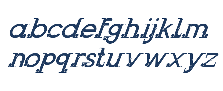 Odessa Italic Lowercase