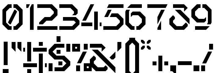 Odessa Regular Font OTHER CHARS