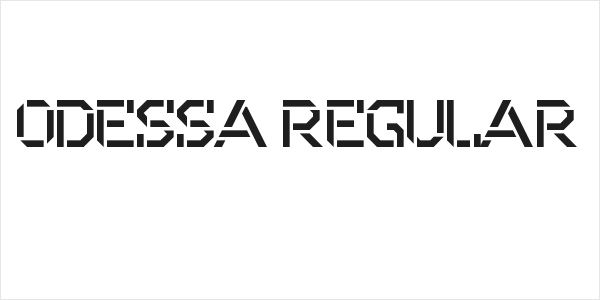 Odessa Regular Logo
