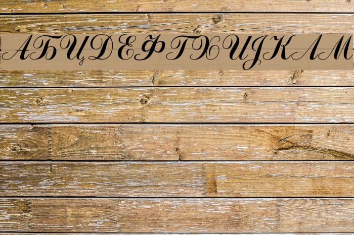 Odessa Script Font examples