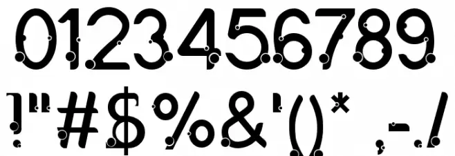 Odessa Font OTHER CHARS