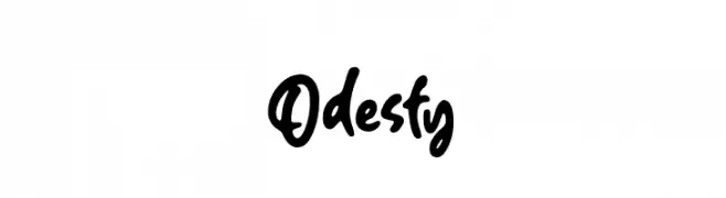 Odesty  免费字体下载