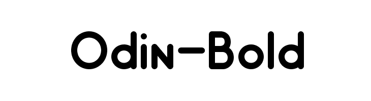 Odin-Bold Font