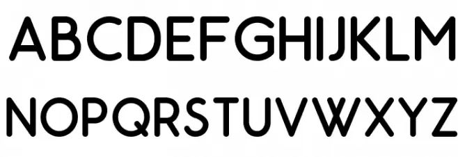 Odin Rounded Шрифта ВЕРХНИЙ