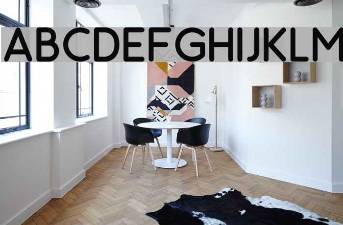 Odin Rounded Font examples