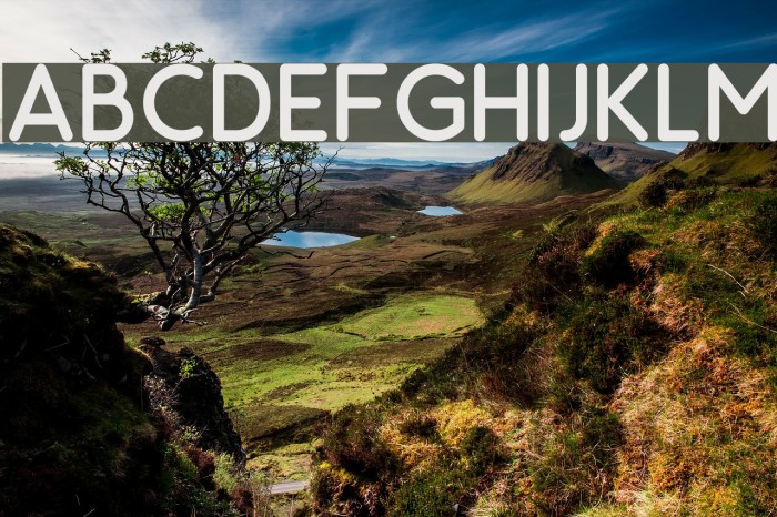 Odin Rounded Font examples