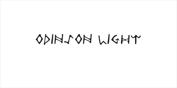 Odinson Light Logo