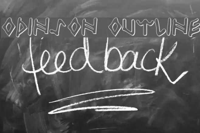 Odinson Outline Font examples