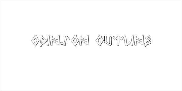 Odinson Outline Logo
