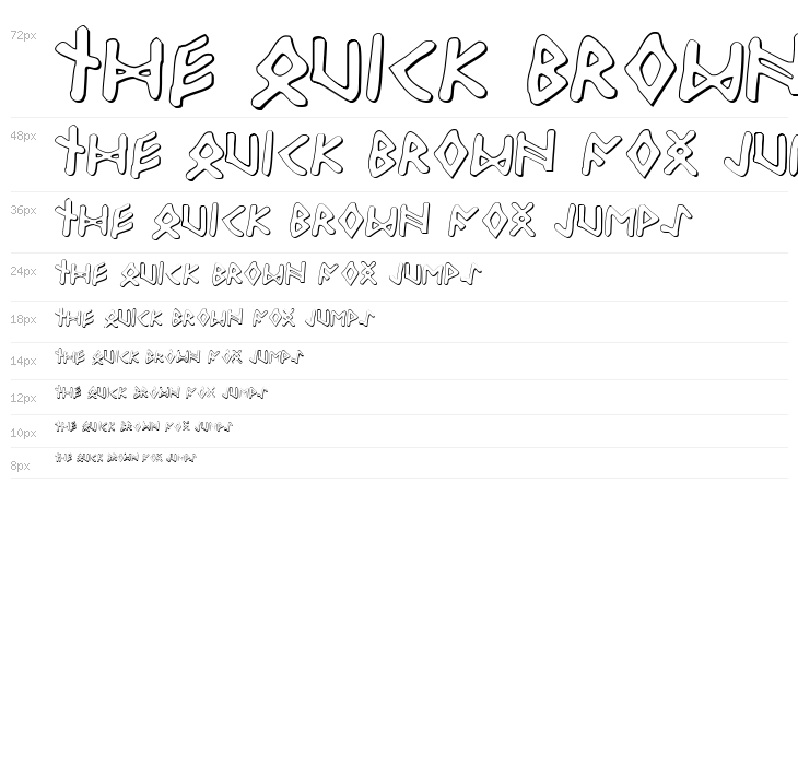 Odinson Outline Waterfall