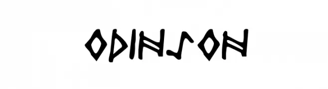 Odinson  Frei Schriftart Herunterladen