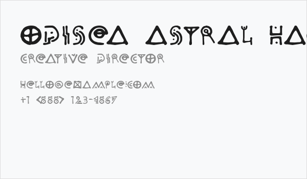 Odisea Astral Hacia Ganímedes Business Card