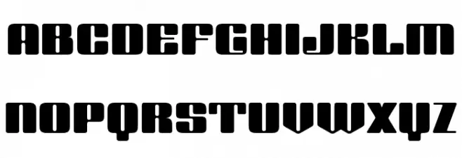 Odisean One Schriftart Groß