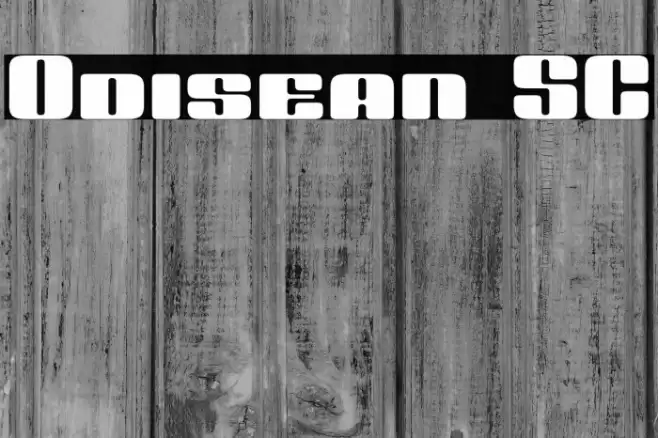 Odisean SC Шрифта examples