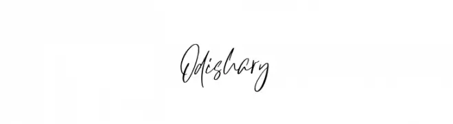 Odishary  フリーフォントのダウンロード