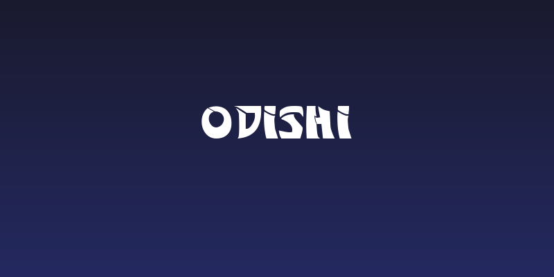 Odishi Social Header