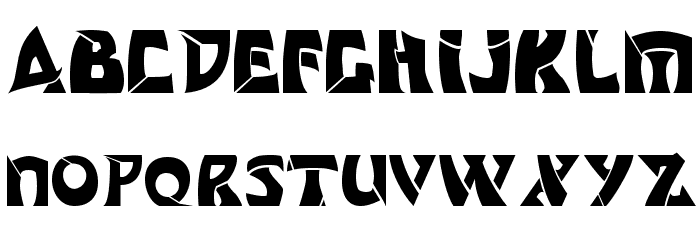 Odishi Font LOWERCASE