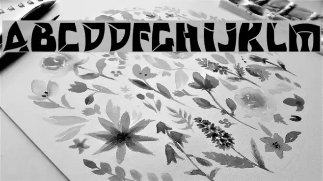 Odishisw Font examples