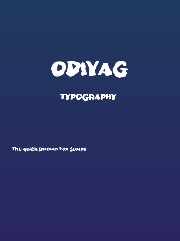 Odiyag Poster