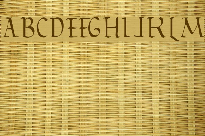 Odoaker Font examples