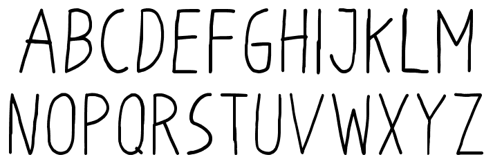 Odum Odum Font LOWERCASE