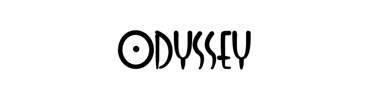 Odyssey  Frei Schriftart Herunterladen
